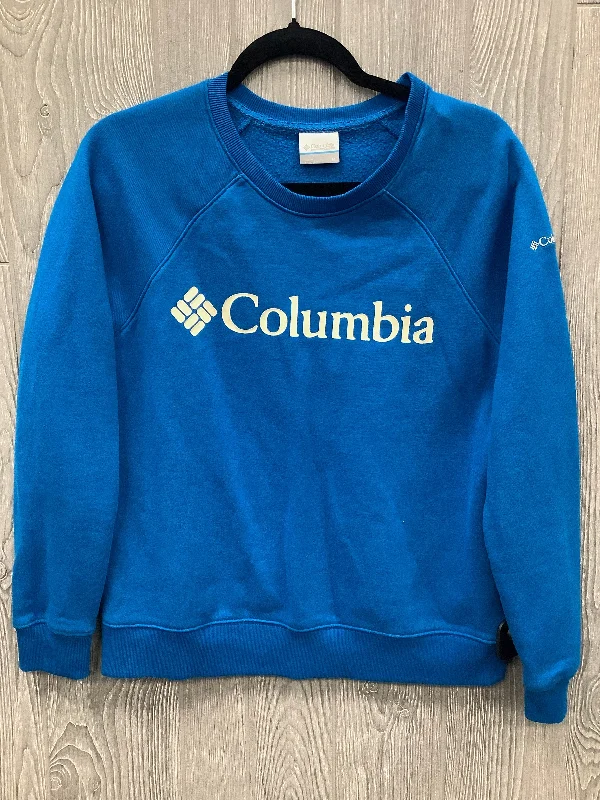 sweatshirts men wave mix -Sweatshirt Crewneck By Columbia In Blue, Size: M