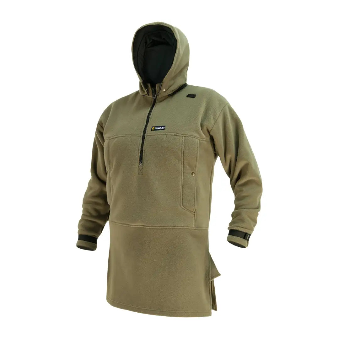 sherpa jacket cozy layer -Swazi Nahanni Fleece Smock