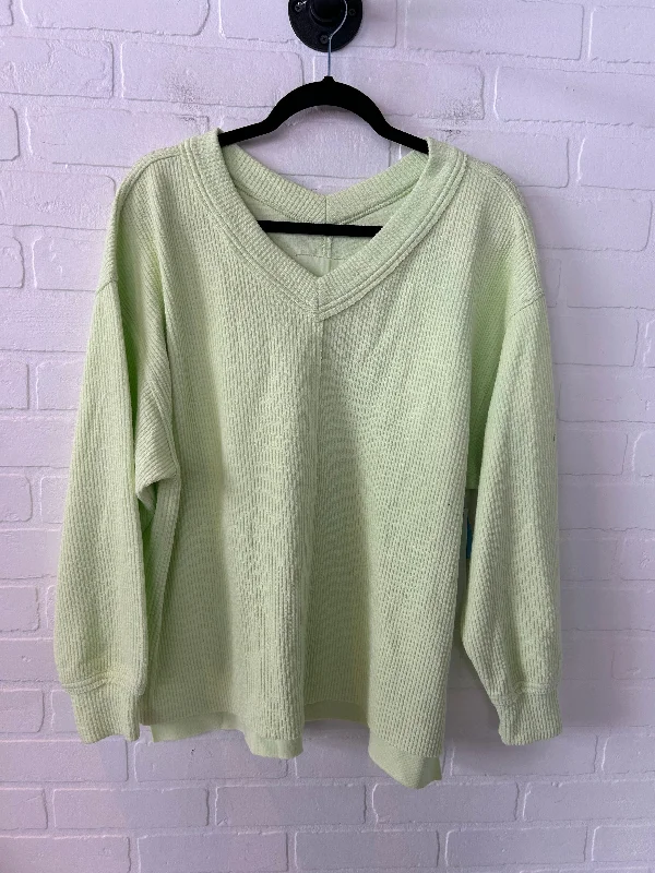 sweatshirts men wave mix -Sweatshirt Crewneck By Aerie In Green, Size: S