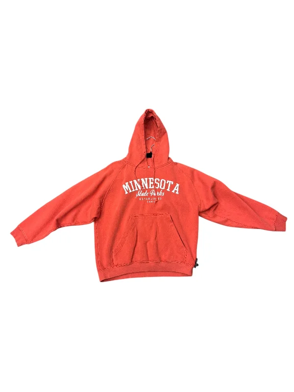 sweatshirts teens vivid pink -Sweatshirt Hoodie By Clothes Mentor In Orange, Size: S