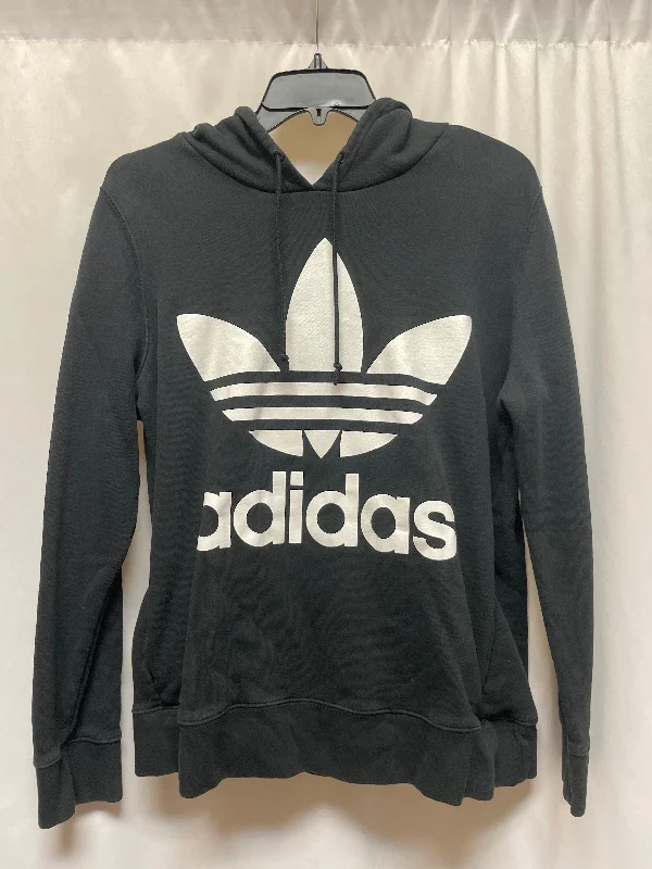 matte grey sweatshirts modern -Sweatshirt Hoodie By Adidas In Black, Size: Xl