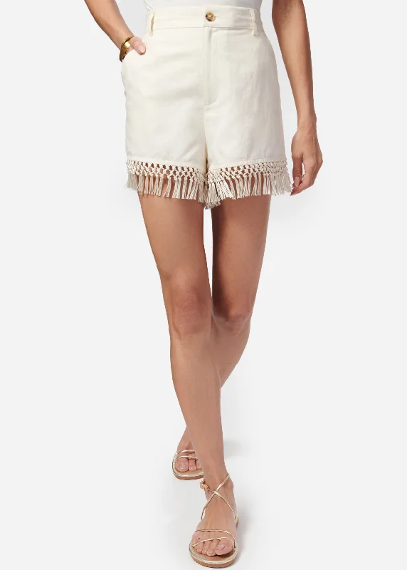 seam trim shorts -Semaj Short