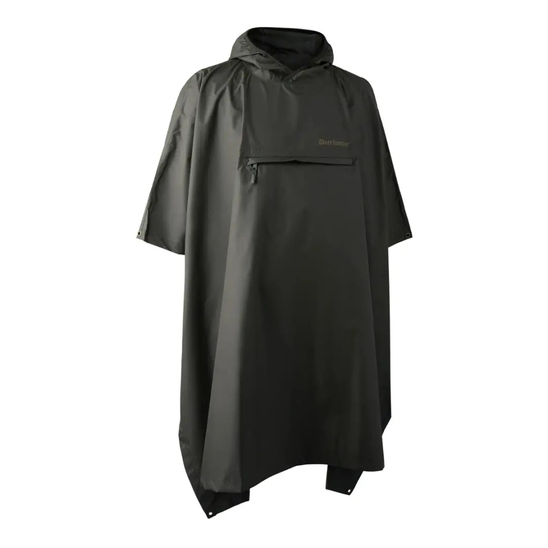 ombre jacket gradient look -Deerhunter Survivor Rain Poncho