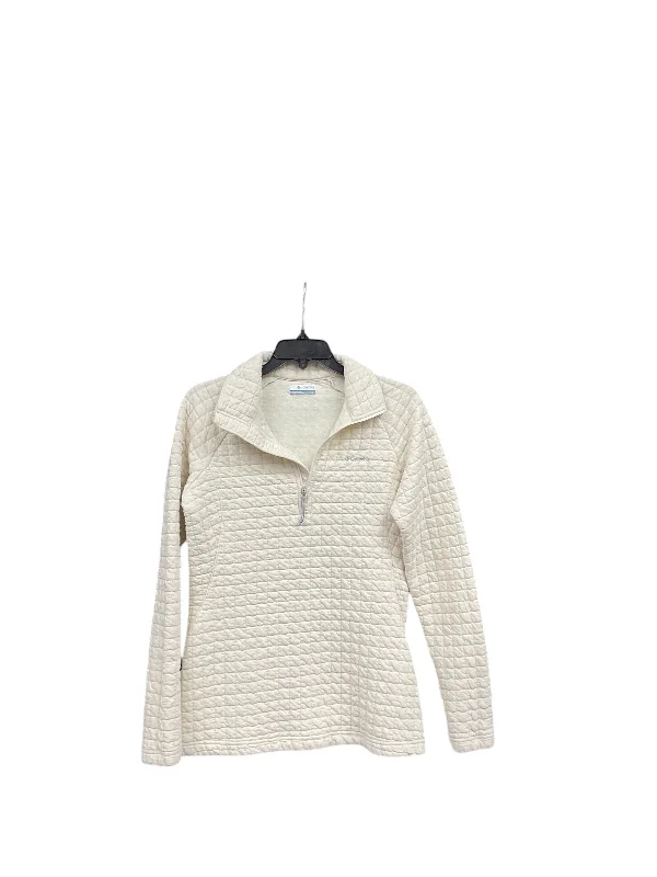 lightweight corduroy sweatshirts airy -Sweatshirt Collar By Columbia In Cream, Size: S