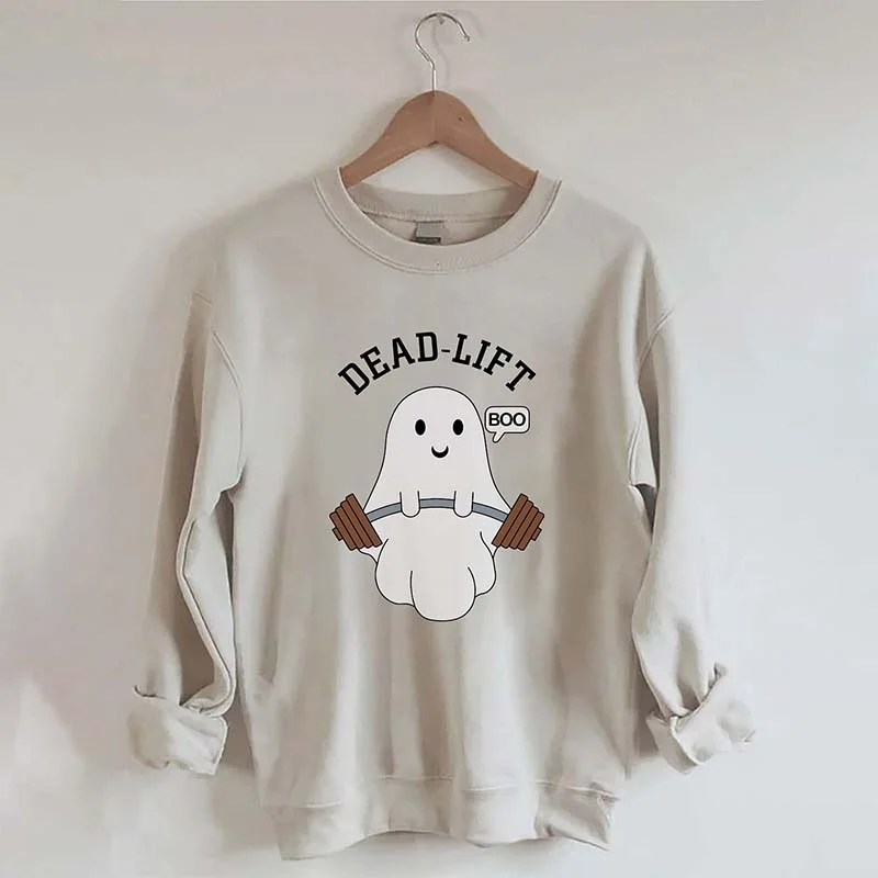 lightweight chenille sweatshirts breezy -Dead-Lift Sweatshirt