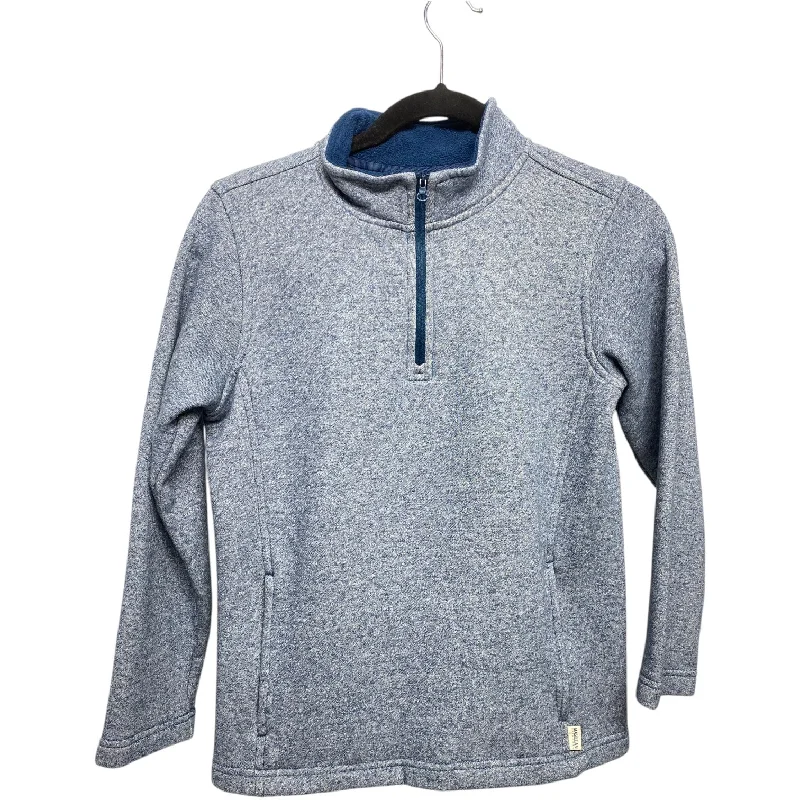 short sweatshirts urban edge -Sweatshirt Collar By Magellan In Blue & White, Size: M