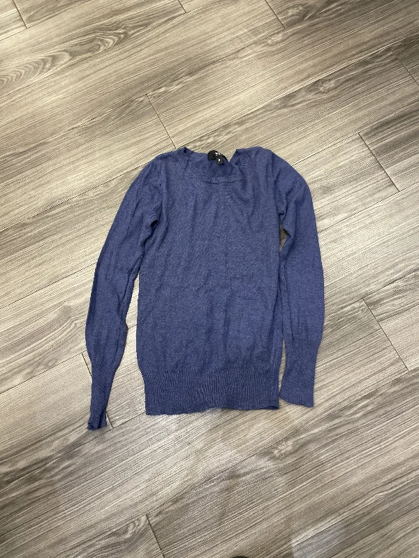 striped cotton sweatshirts fresh -Sweatshirt Crewneck By Mossimo In Purple, Size: S