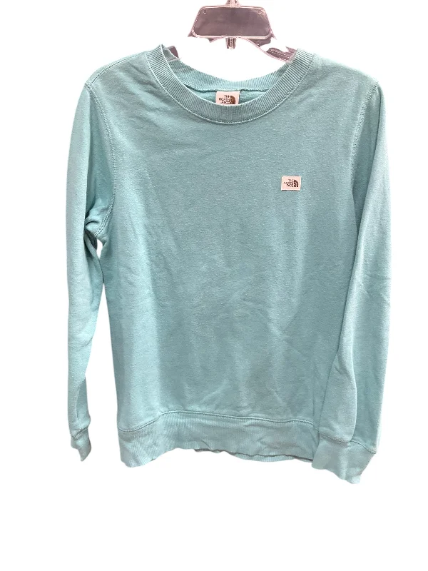 sweatshirts teens neon purple -Sweatshirt Crewneck By The North Face In Teal, Size: M