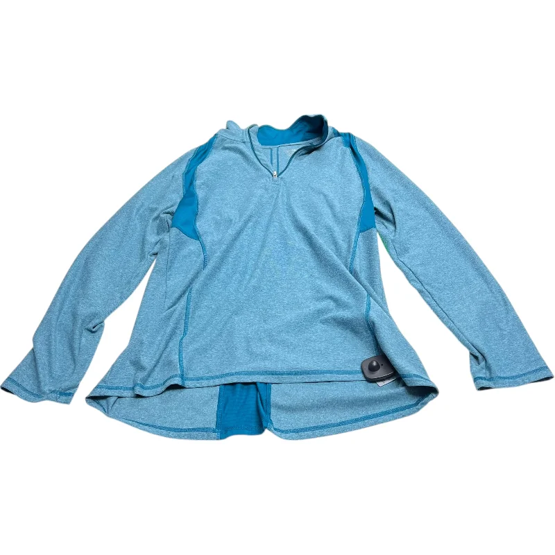 sweatshirts kids whale print -Athletic Sweatshirt Collar By Champion In Blue, Size: L