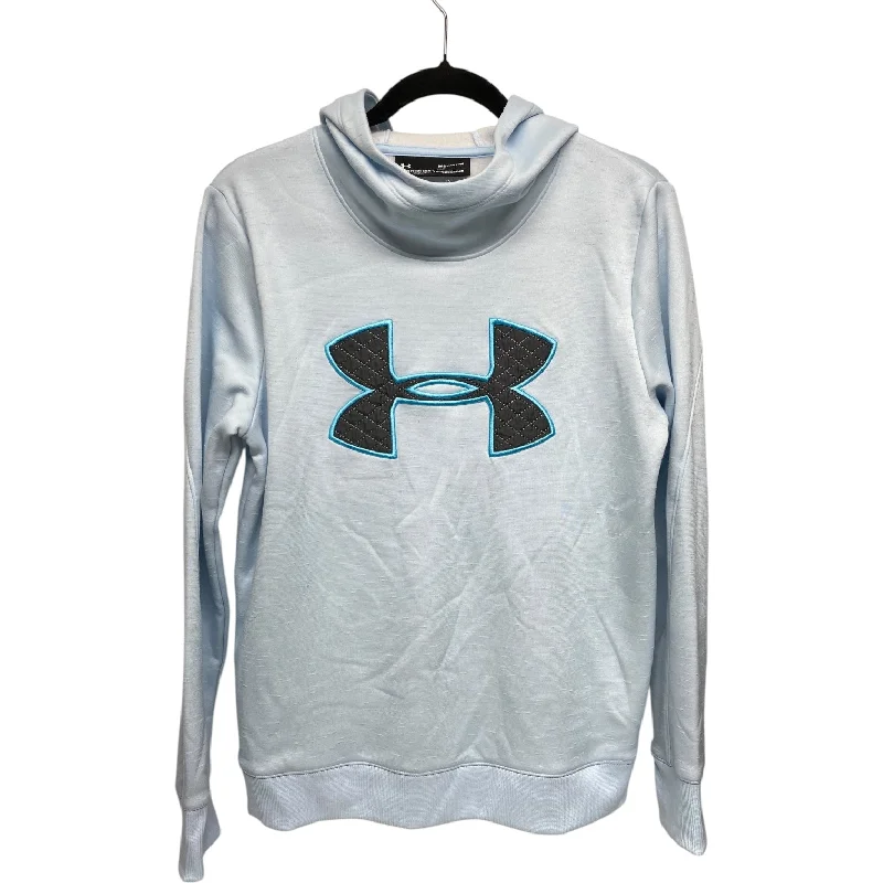 cable hemp sweatshirts twist -Sweatshirt Hoodie By Under Armour In Blue, Size: M