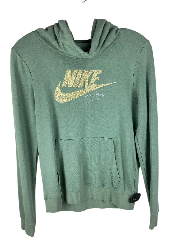 sweatshirts teens neon green -Athletic Sweatshirt Hoodie By Nike Apparel In Green, Size: Xs