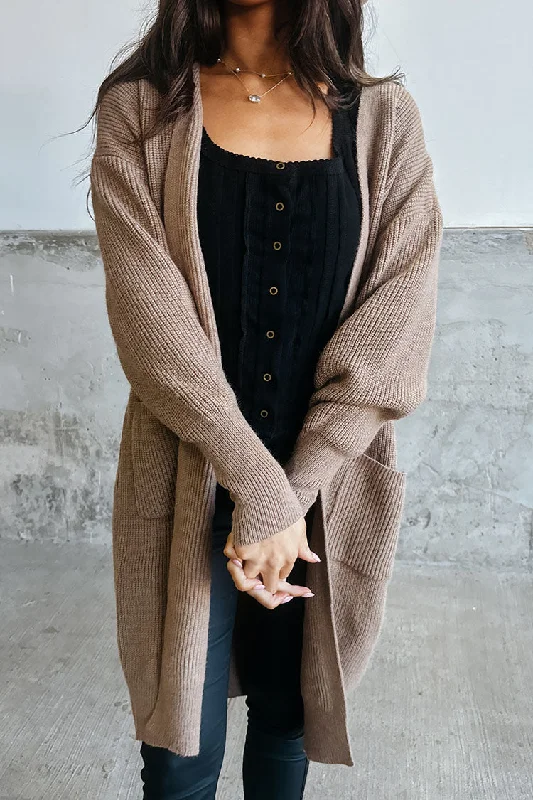 cardigan for women soft ivory -Junie Cardigan - Latte