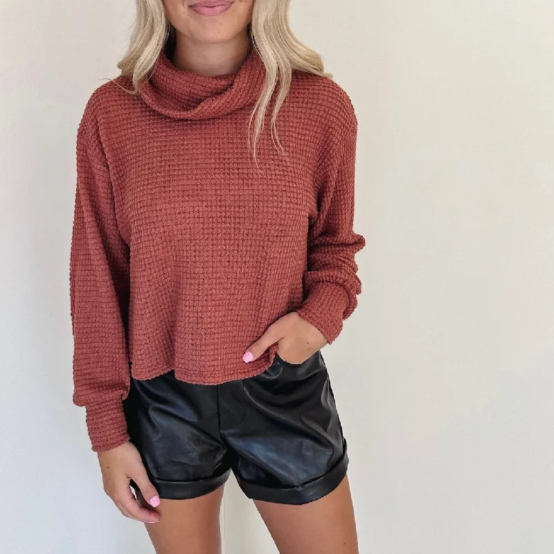 pullover sweater with splits -Cami Sweater