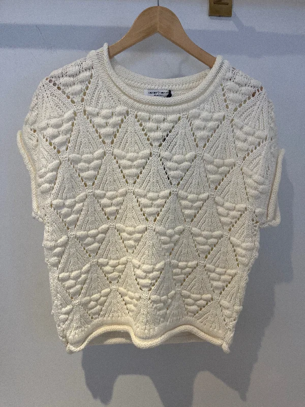 pullover sweater with gathers -Darlita Sweater