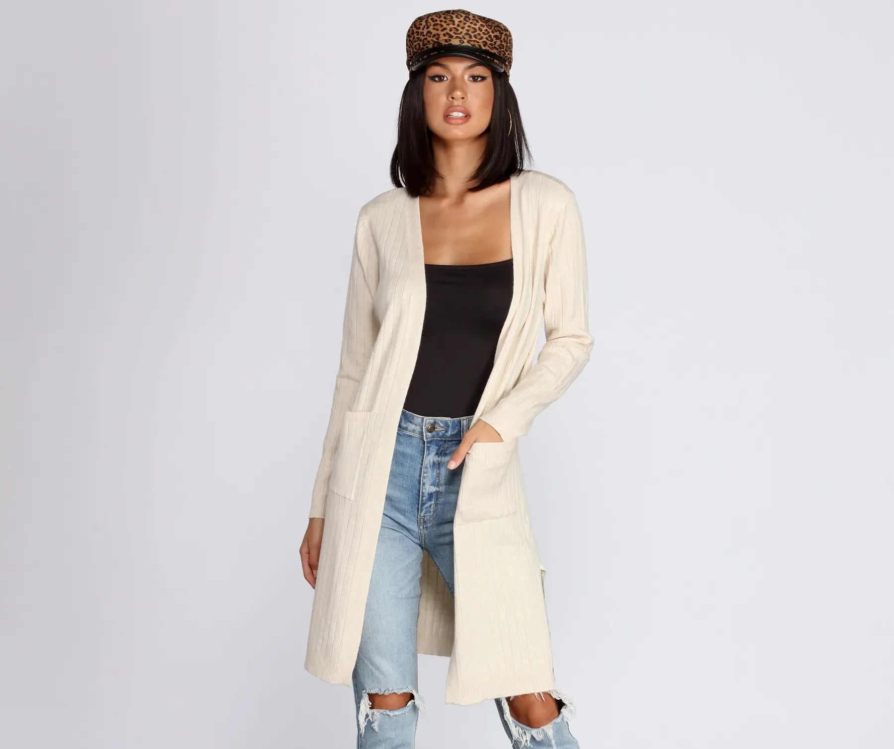 khaki cardigan versatile shade -Make Me Comfy Cardigan