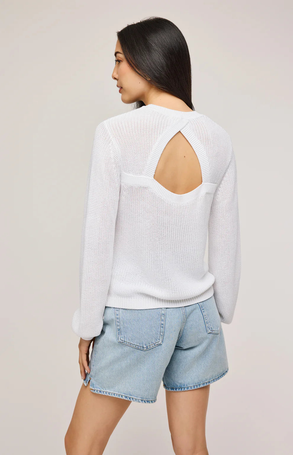 long pullover sweater relaxed -Maxine Sweater