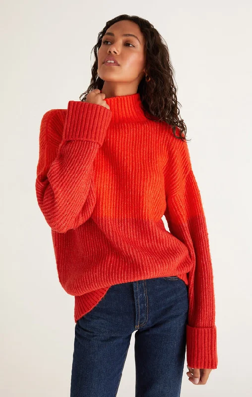 pullover sweater men polka -POPPY STRIPED SWEATER