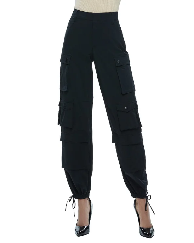 ruby weave pants -alice + olivia Olympia Mr Baggy Cargo Pant