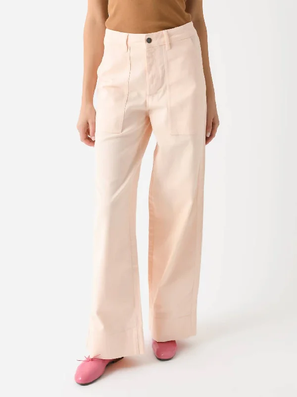 pair stretch pants -Carlos Pant In Nude