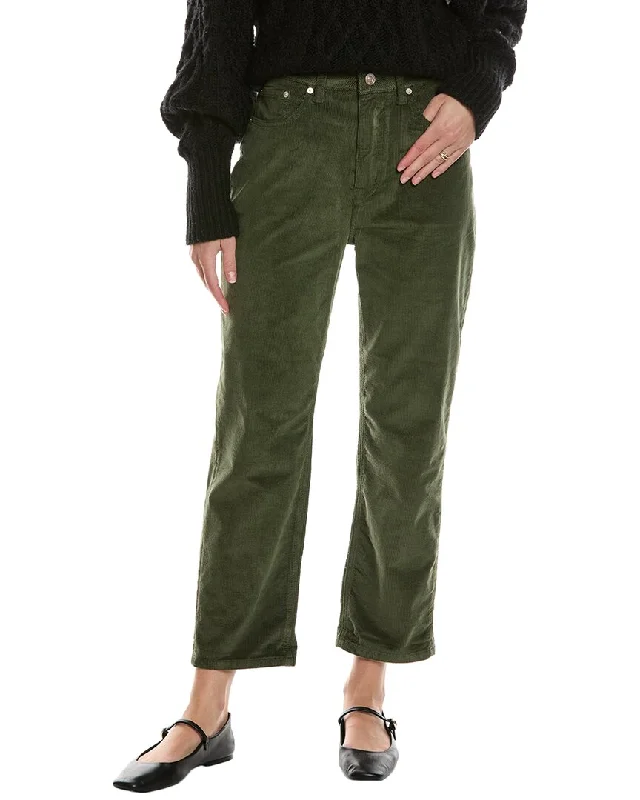 workout flex pants -Current/Elliott The Boy Genius Vintage Dark Moss Boyfriend Jean