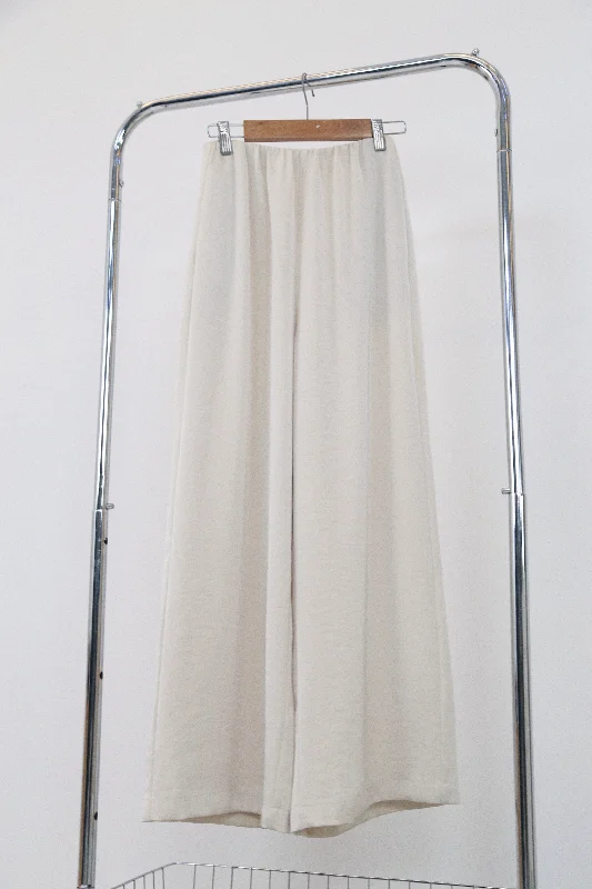 brass trim pants -Daydreamer Wide Leg Pants Pearl (Preorder)