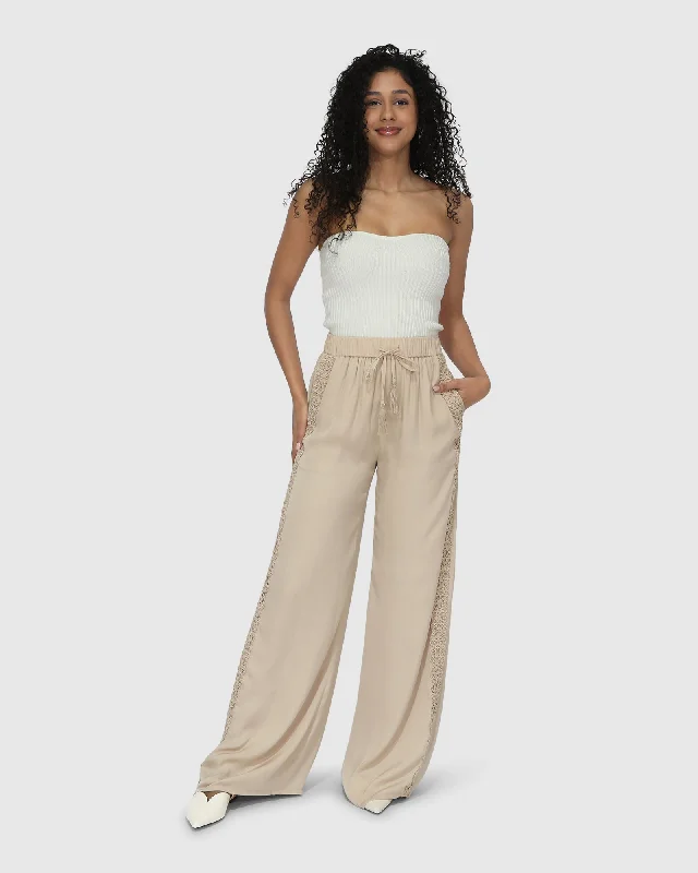 square cut pants -Everywhere All At Once Wide Leg Pant