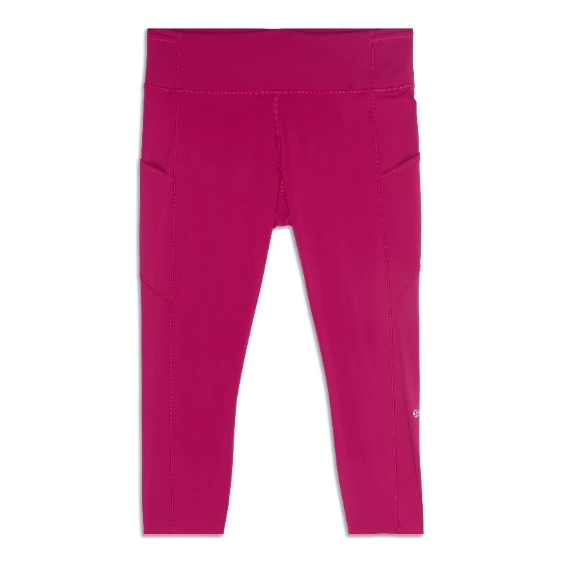 lilac weave pants -Fast And Free High-Rise Crop - Resale