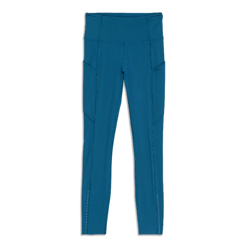 periwinkle pants -Fast And Free High Rise Legging - Resale