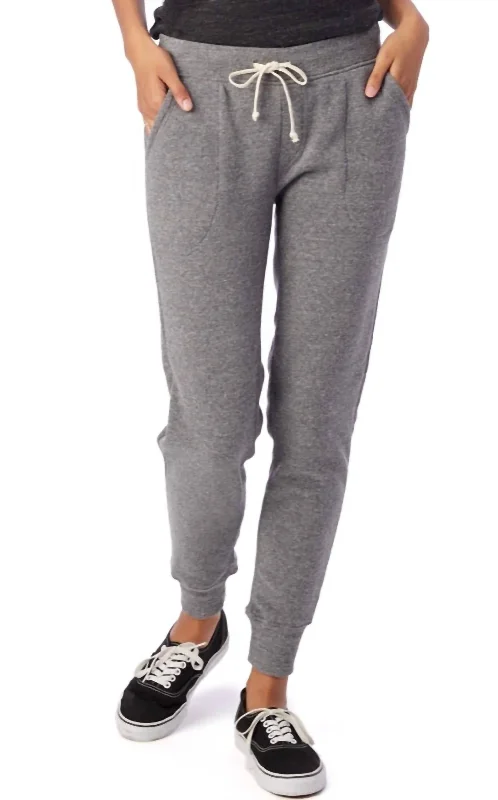 breath active pants -Fleece Jogger Pant In Grey