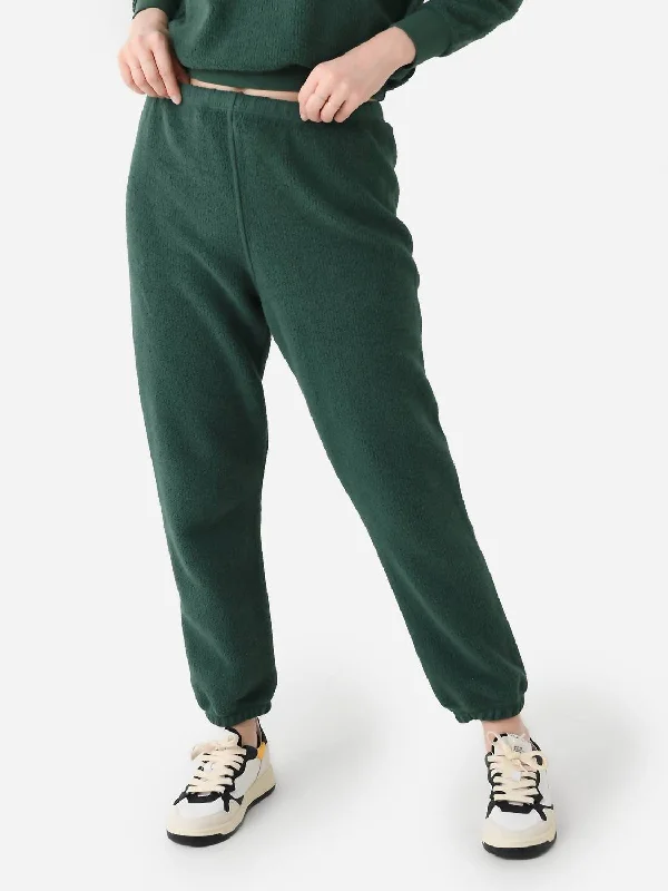 gym stripe pants -Fleetwood Sweatpant In Evergreen