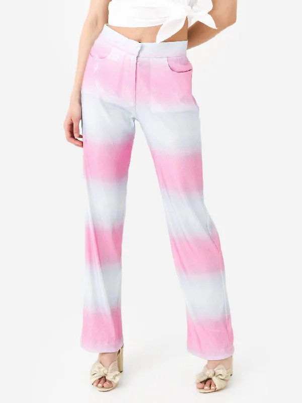 curvy check pants -Gilly Pant In Sequin