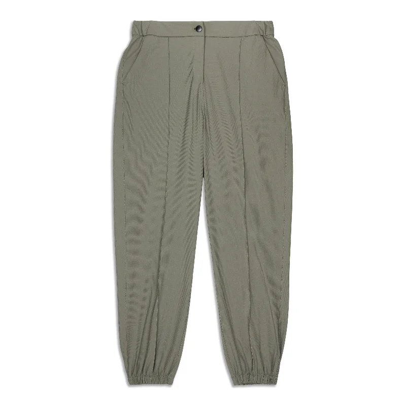 breezy beach pants -High-Rise Jogger 7/8 Length - Resale