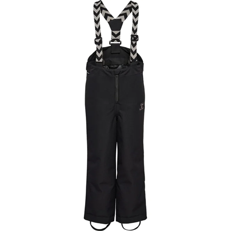 rose trim pants -Hummel Snow Pants Ski Tex Black