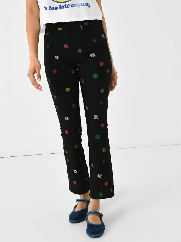 mauve lounge pants -Insider Flood Jean In Fresh As A Daisy