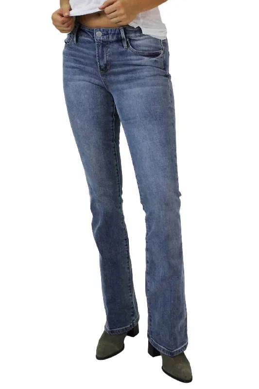 crisp stretch pants -Jax Bootcut Jeans In Waikiki