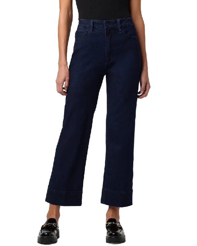 ash grey pants -JOE'S Jeans Indigo Rinse Wide Leg Jean