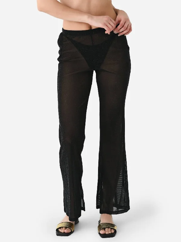 teen weave pants -Kari Pant In Black