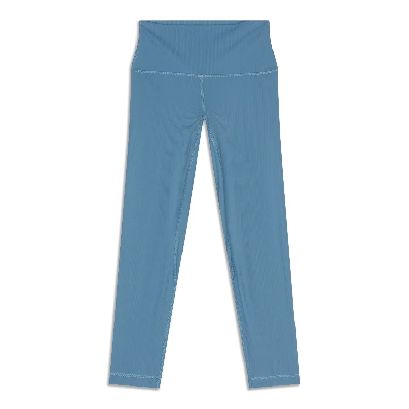 broad pattern pants -lululemon Align™ High-Rise Ribbed Crop - Resale