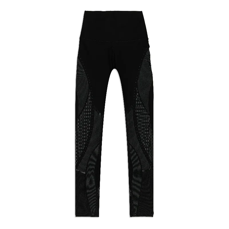 tribal weave pants -Mapped Out High Rise Legging - Resale