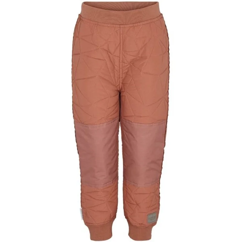 copper trim pants -MarMar Rose Blush Thermo Pants Odin