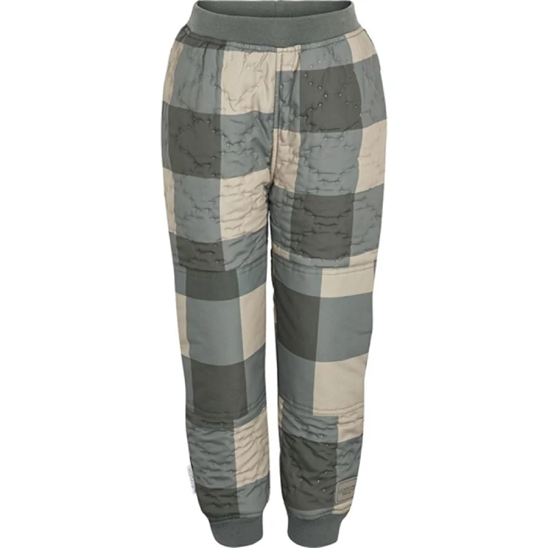 petite stretch pants -MarMar Summer Check Odin Thermo Pants