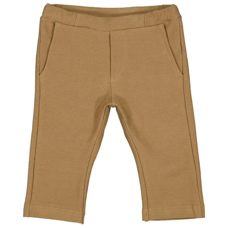 magenta stretch pants -MarMar Tan Peli B Pants