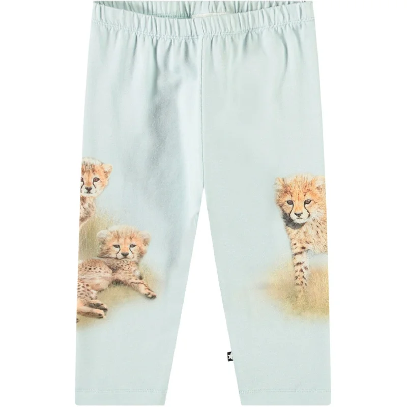 long stretch pants -Molo Cheetas cute Simway Soft Pants