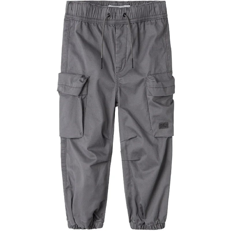 ruffle leg pants -Name It Lava Smoke Ben Parachute Pants Noos