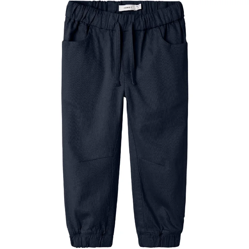 ventilated active pants -Name It Navy Blazer Bipan Pants