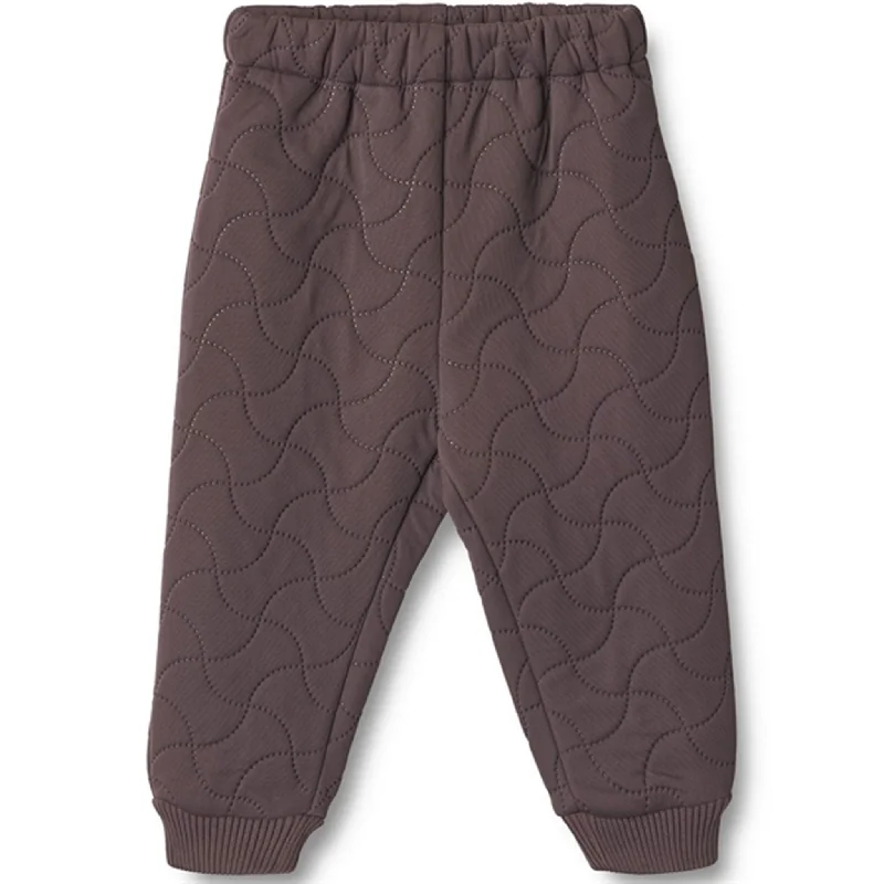 khaki casual pants -Wheat Thermo Eggplant Pants Alex