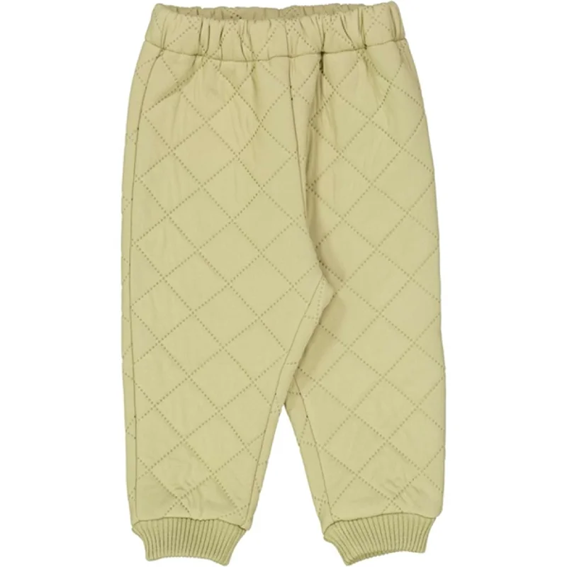 tank style pants -Wheat Thermo Forest Mist Pants Alex