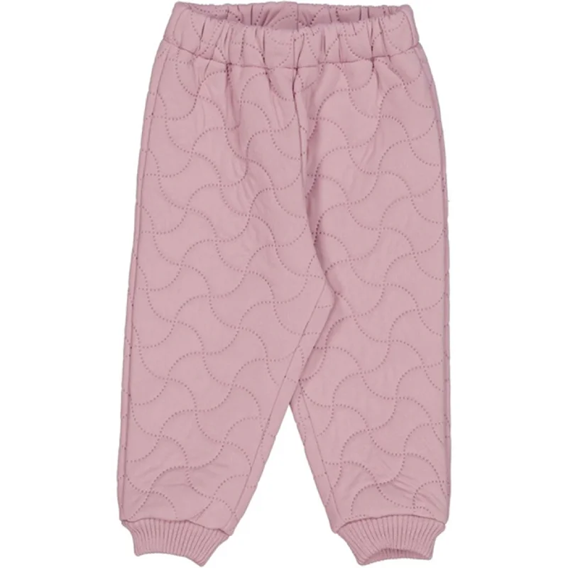 pine weave pants -Wheat Thermo Powder Rose Pants Alex